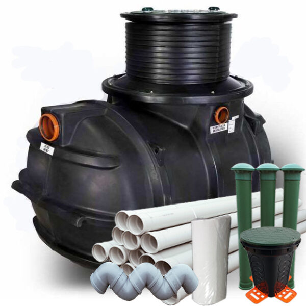 KINGSPAN BIOFICIENT 4 BIOLOGICZNA 2000L Drenaż 36mb