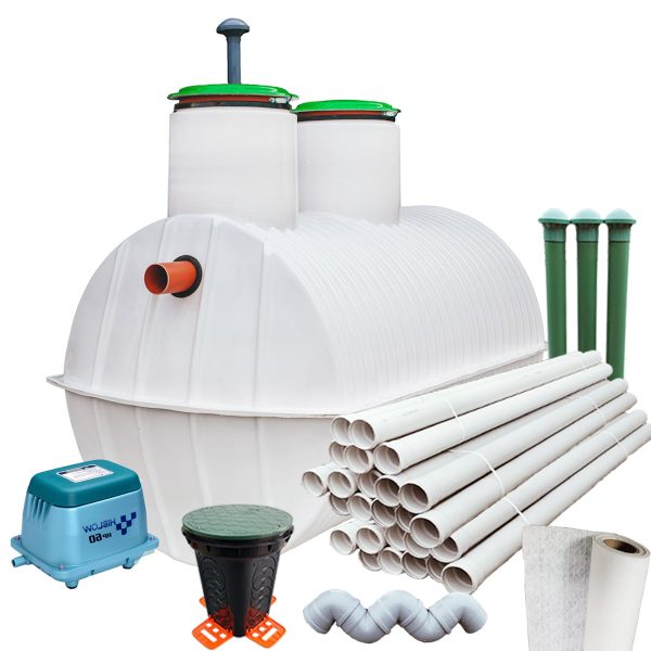 OCZYSZCZALNIA BIOHYBRYDA 2500l EKOPOL 48mb Drenażu