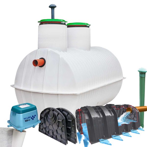 OCZYSZCZALNIA BIOHYBRYDA 2500l EKOPOL 6 TUNELI