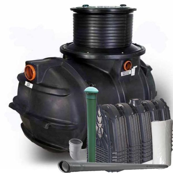 KINGSPAN BIOFICIENT 4 BIOLOGICZNA 2000L z 4 tunelami AQUABIN