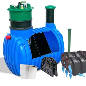 OCZYSZCZALNIA BIOLOGICZNA BIO-DUO-HYBRYDA 2500L 6 TUNELI AQUABIN